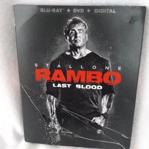 NEW Rambo Last Blood Blu-Ray/DVD/Digital